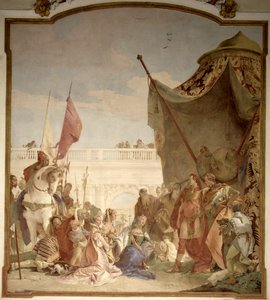 La Famille de Darius devant Alexandre - Giovanni Battista Tiepolo